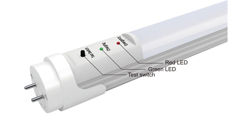 LED tube light with battery backup LED tube light with battery backup