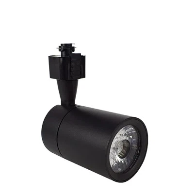 Il·luminació de pista led negra
