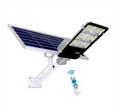 Fanal solar amb bateria d'ions de liti incorporada