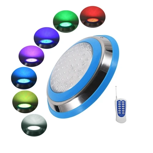 On instal·lar llums de piscina LED RGB?