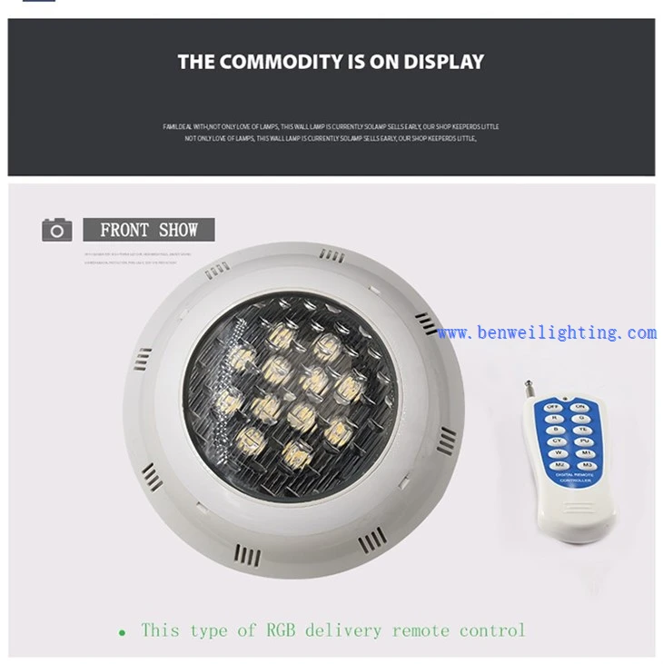 IP68 Waterproof Underwater Lamp For Swimming Pool Light