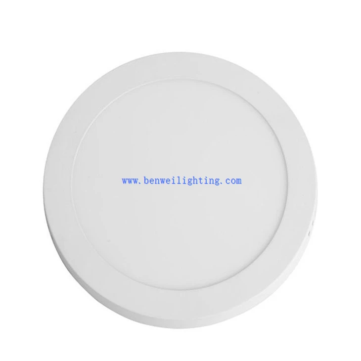 Round warm white panel light (5)