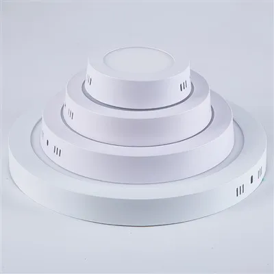 Panell de llum LED de superfície rodona de 18 w