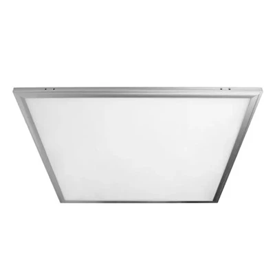 Llum quadrada de panell encastat blanc