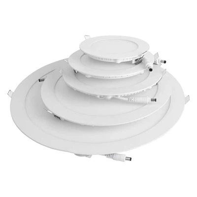Downlight LED encastat ultra prim de 9 W i 12 W de tres tons