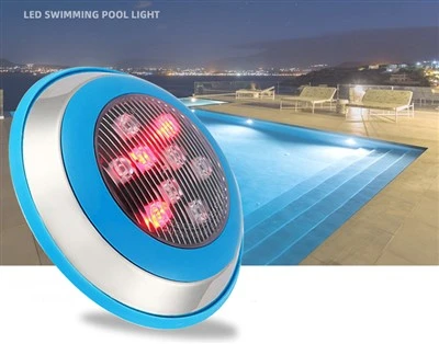 Llum de piscina RGB que canvia de color amb control remot subaquàtic