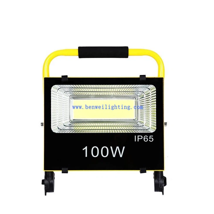 IP65 Outdoor emergency led rechargeable flood light