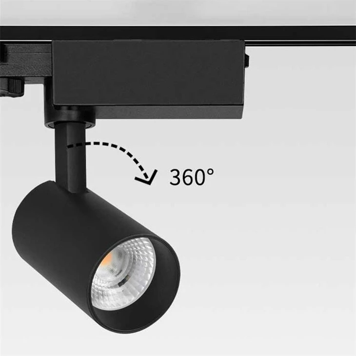White And Black COB LED Track Light price
